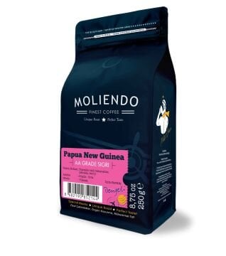Moliendo Papua New Guinea Sigri AA Yöresel Kahve 250 gr.