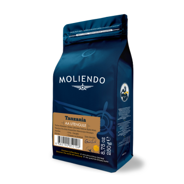 Moliendo Tanzania Utengule AA Yöresel Kahve 250 gr.