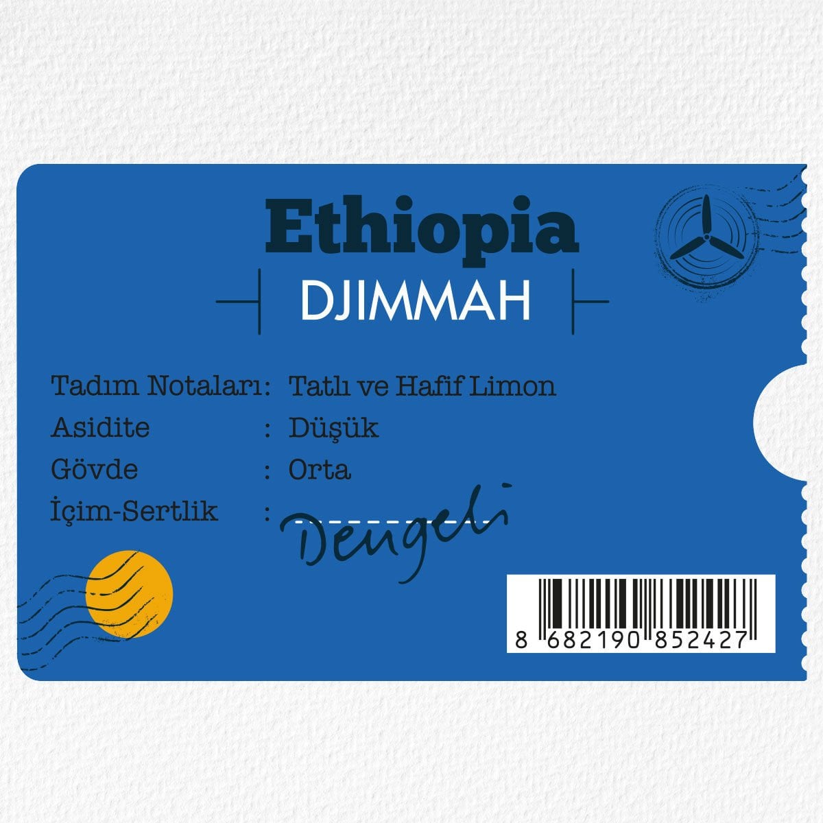 Moliendo Ethiopia Djimmah Yöresel Kahve 250 gr.