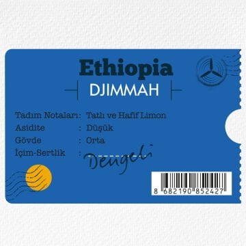 Moliendo Ethiopia Djimmah Yöresel Kahve 250 gr.