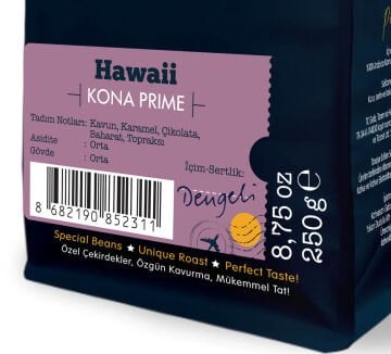 Moliendo Hawaii Kona Prime Yöresel Kahve 250 gr.