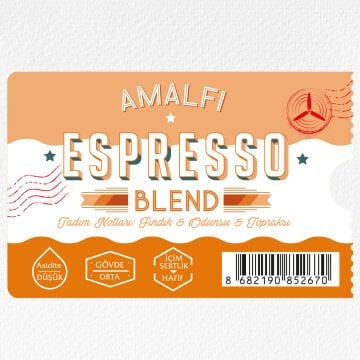 Moliendo Amalfi Espresso Blend Kahve 250 gr.