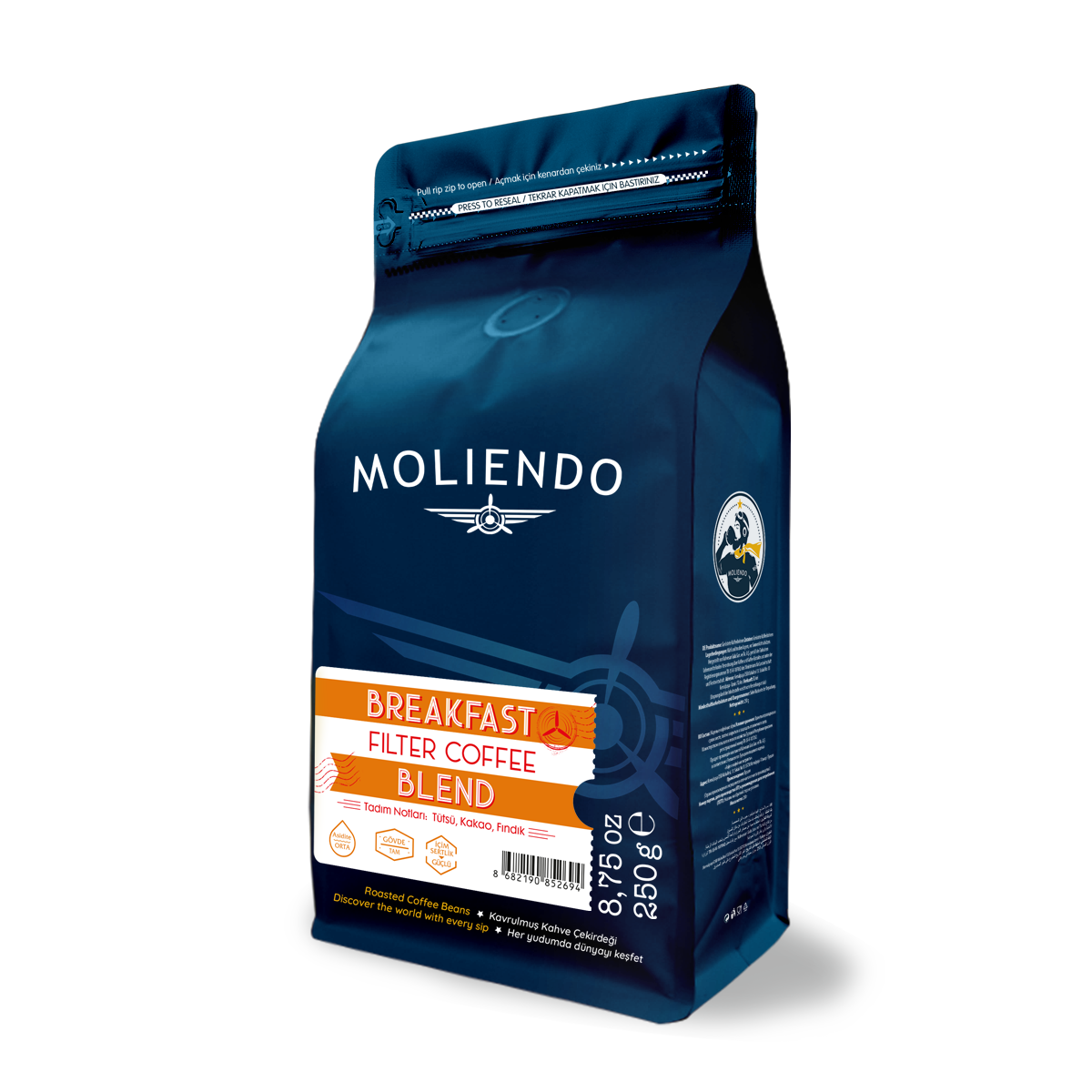 Moliendo Breakfast Blend Filtre Kahve