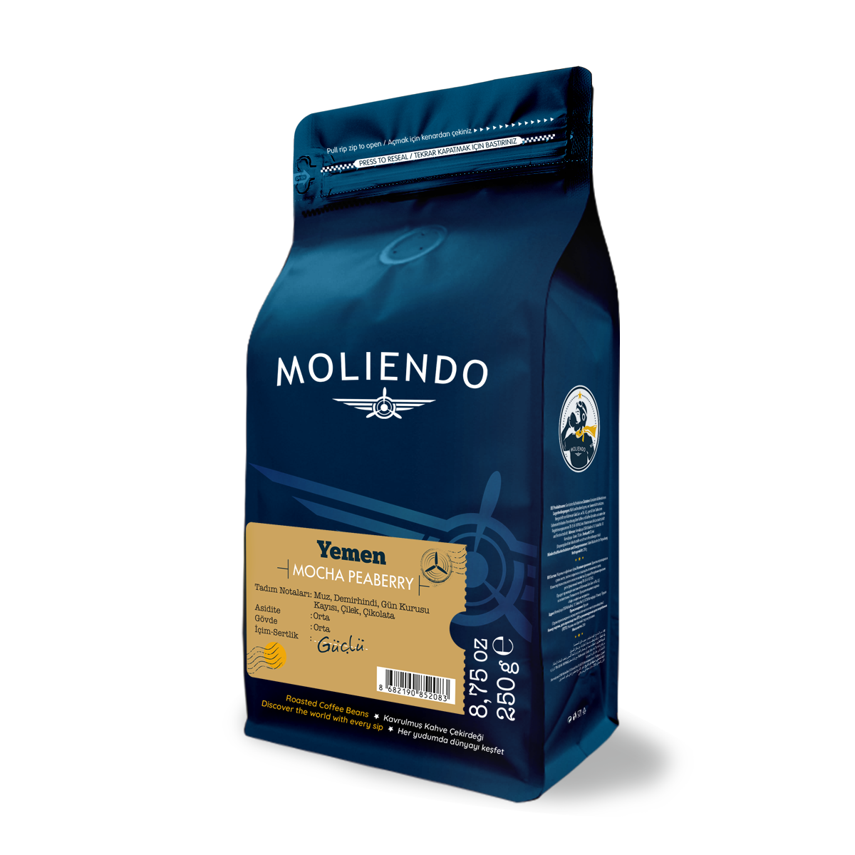 Moliendo Yemen Mocha Yöresel Kahve
