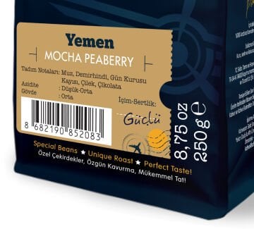 Moliendo Yemen Mocha Yöresel Kahve