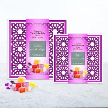 Divan Güllü & Limonlu Lokum 500 g.