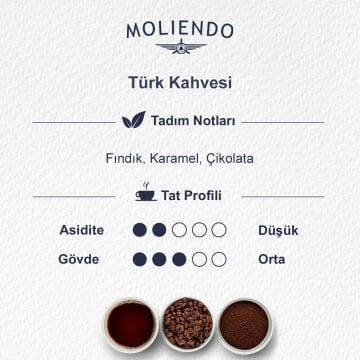 Moliendo Klasik Türk Kahvesi 100 g 5'li Avantaj Paketi