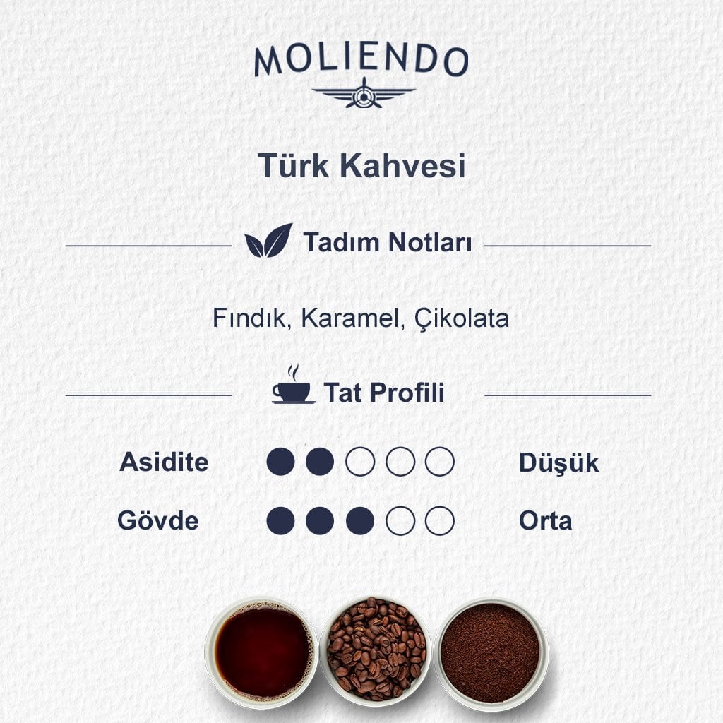 Moliendo Klasik Türk Kahvesi 100 g 10'lu Avantaj Paketi