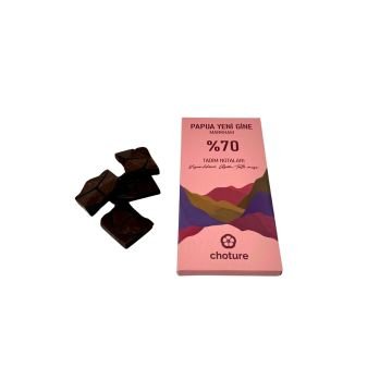 Choture Papua Yeni Gine Çikolata %70 Kakao 100 g
