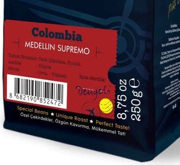 Moliendo Colombia Medellin Avantaj Paketi 3x250 g