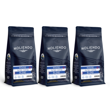 Moliendo House Blend Avantaj Paketi 3x250 g