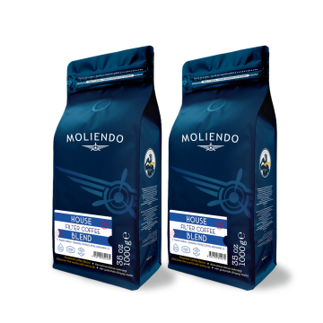 Moliendo House Blend Avantaj Paketi 2x1000 g 