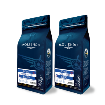 Moliendo House Blend Avantaj Paketi 2x1000 g