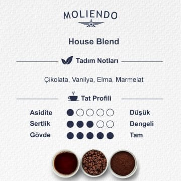 Moliendo House Blend Avantaj Paketi 2x1000 g
