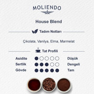 Moliendo House Blend Avantaj Paketi 2x1000 g