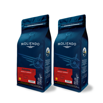 Moliendo Colombia Medellin Avantaj Paketi 2x1000 g