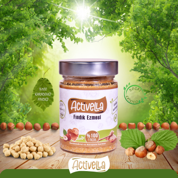Activella Şekersiz Fındık Ezmesi 320 g %100 Fındıklı