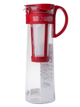 Hario Mizudashi Soğuk Kahve Demleme Sürahisi Kırmızı 1000 ml