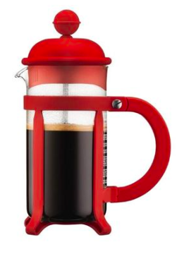 Bodum Caffetiera French Press Açık Kırmızı 3 Cup 350 ml