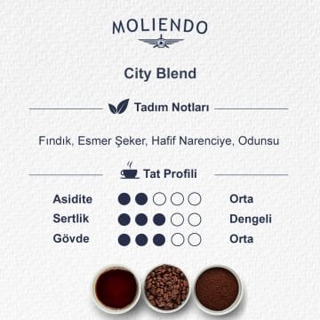 Moliendo City Blend Filtre Kahve 1000 gr.