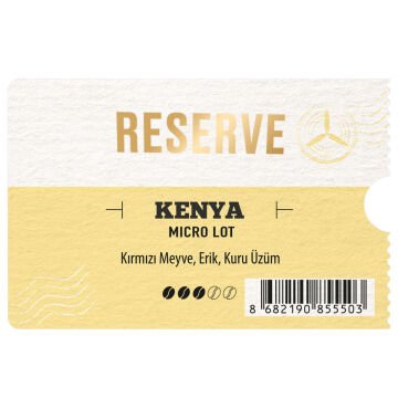 Moliendo Reserve Kenya Micro-Lot Yöresel Kahve