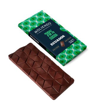 Moliendo Ecuador %70 Kakao Premium Tablet Çikolata