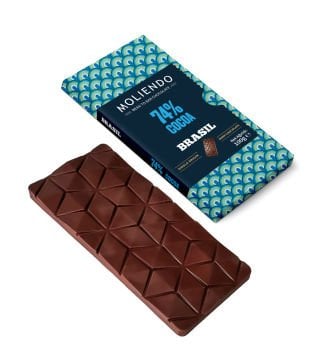 Moliendo Brasil %74 Kakao Premium Tablet Çikolata
