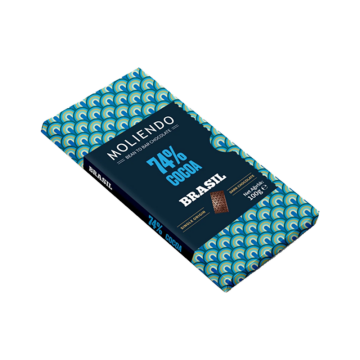 Moliendo Brasil %74 Kakao Premium Tablet Çikolata