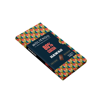 Moliendo Hawaii %80 Kakao Premium Tablet Çikolata