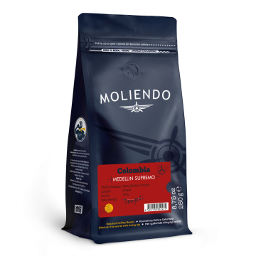 Moliendo Colombia Medellin Supremo Yöresel Kahve 250 gr.