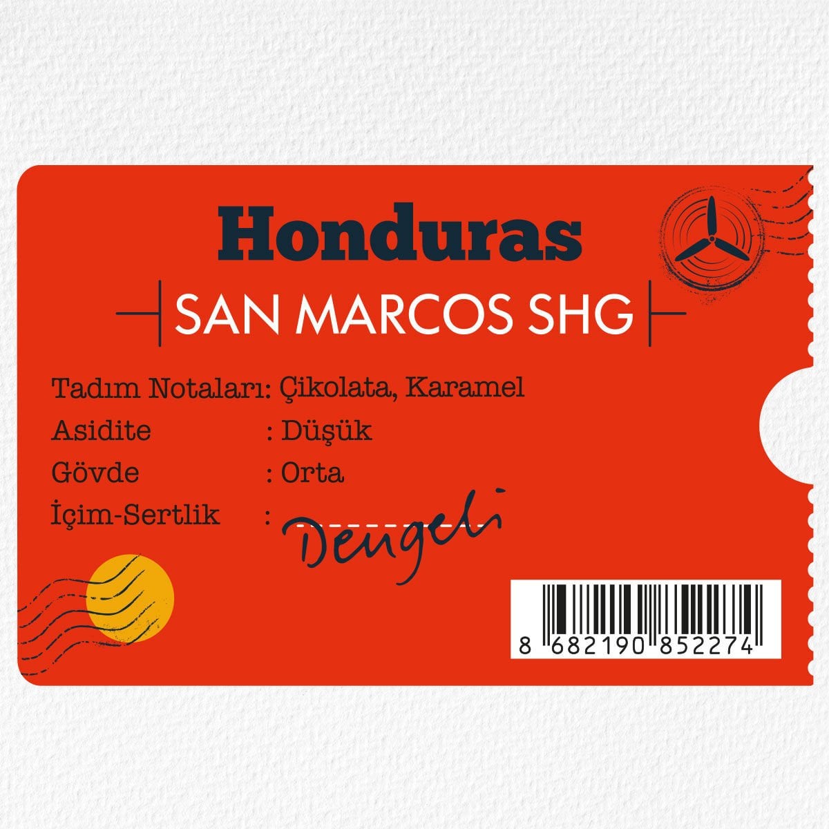 Moliendo Honduras San Marcos SHG Yöresel Kahve 250 gr.