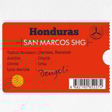 Moliendo Honduras San Marcos SHG Yöresel Kahve 250 gr.