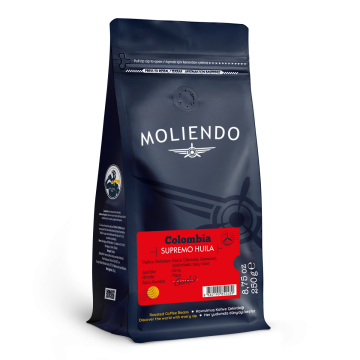 Moliendo Colombia Supremo Huila Yöresel Kahve 250 gr.