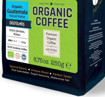 Moliendo Organic Guatemala SHB (Öğütülmüş) Yöresel Kahve 250 g