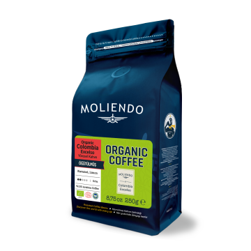 Moliendo Organic Colombia Excelso (Öğütülmüş) Yöresel Kahve 250 g