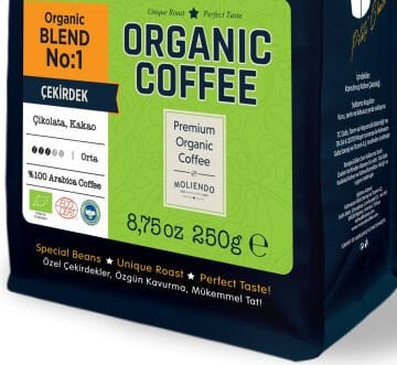 Moliendo Organic Blend No:1 Kahve 250 g (Çekirdek)