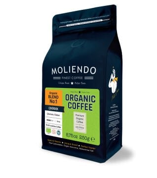 Moliendo Organic Blend No:1 Kahve 250 g (Çekirdek)