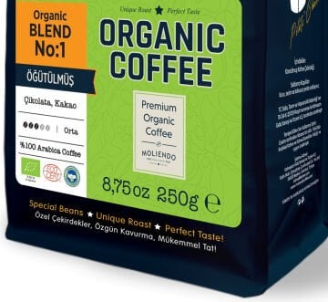 Moliendo Organic Blend No:1 (Öğütülmüş) Kahve 250 g