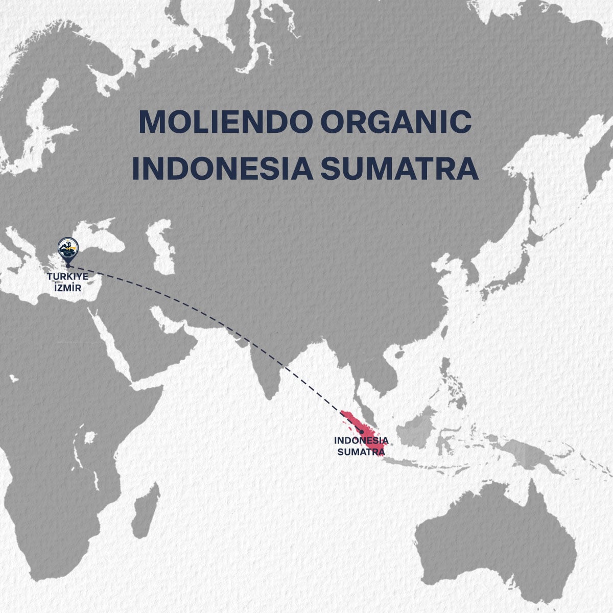 Moliendo Organic Indonesia Sumatra (Öğütülmüş) Yöresel Kahve 250 g 