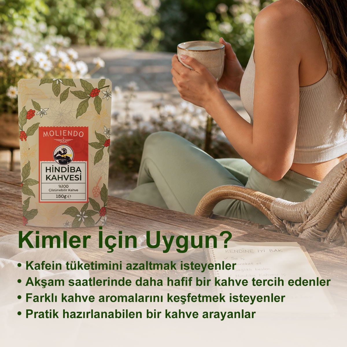 Moliendo Hindiba Kahvesi (Çözünebilir Kahve) 150 gr