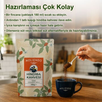 Moliendo Hindiba Kahvesi (Çözünebilir Kahve)