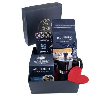 Moliendo Moka Pot Hediye Seti