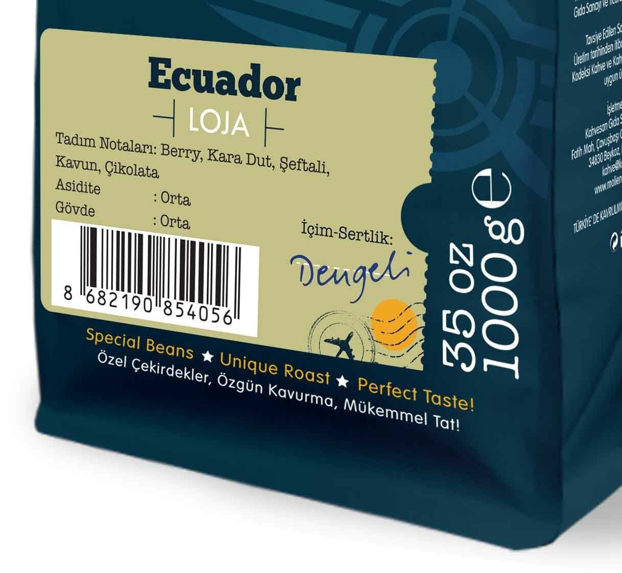 Moliendo Ecuador Loja Yöresel Kahve 250 gr.