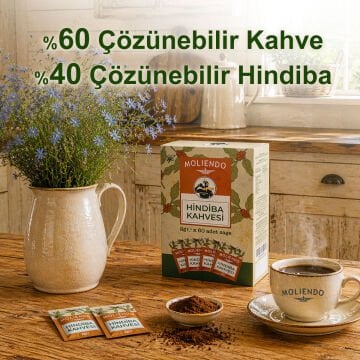 Moliendo Hindiba Kahvesi 60 Tek İçimlik Paket 120 g