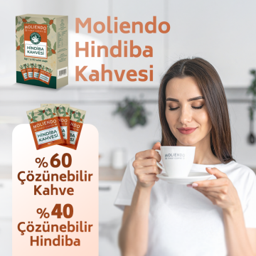 Moliendo Hindiba Kahvesi 60 Tek İçimlik Paket 120 g