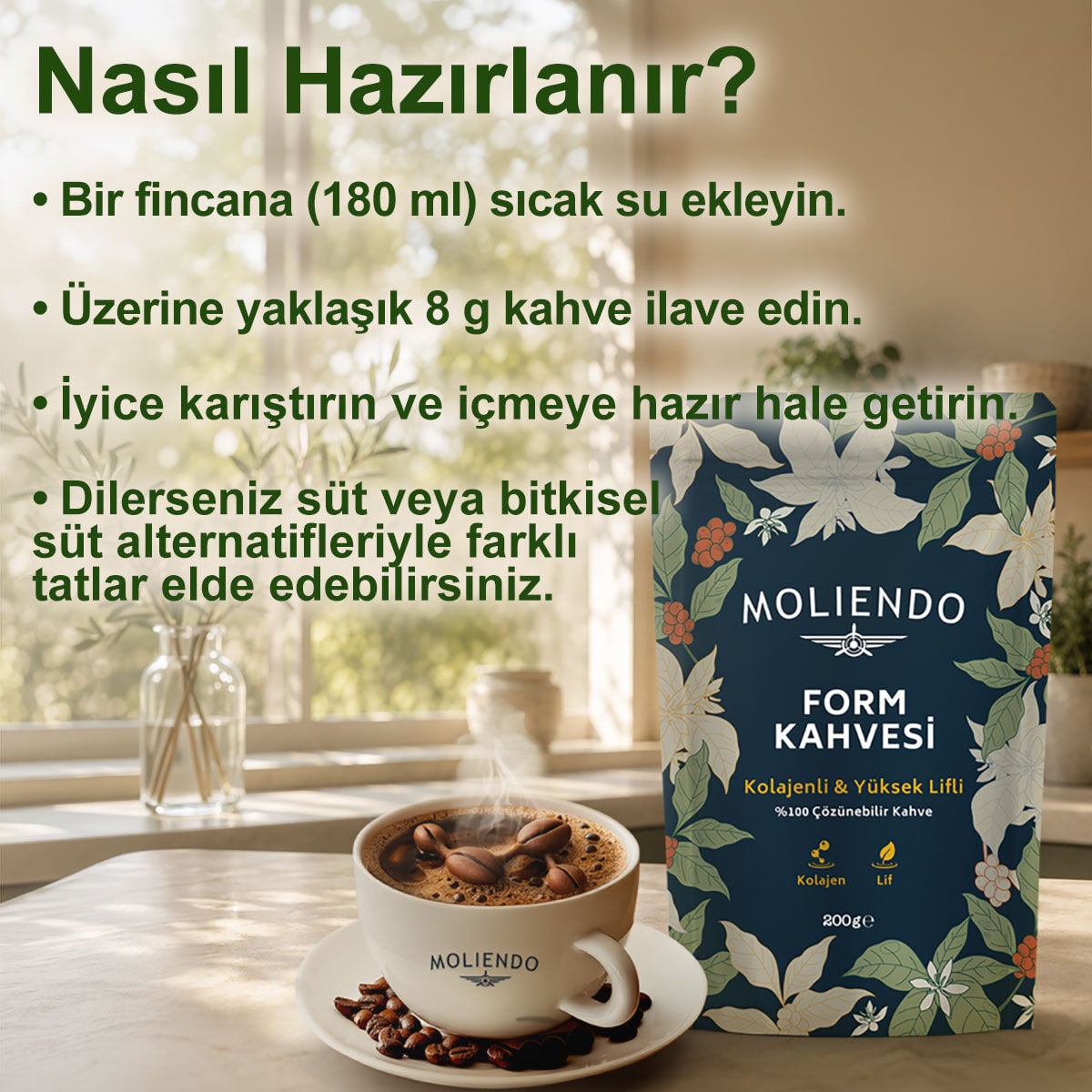Moliendo Form Kahvesi (Çözünebilir Kahve) 200 g