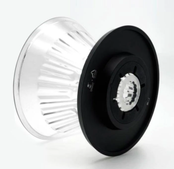 Timemore Cam V60 Dripper Crystal Eye 02 4 Fincan Siyah Tabanlı