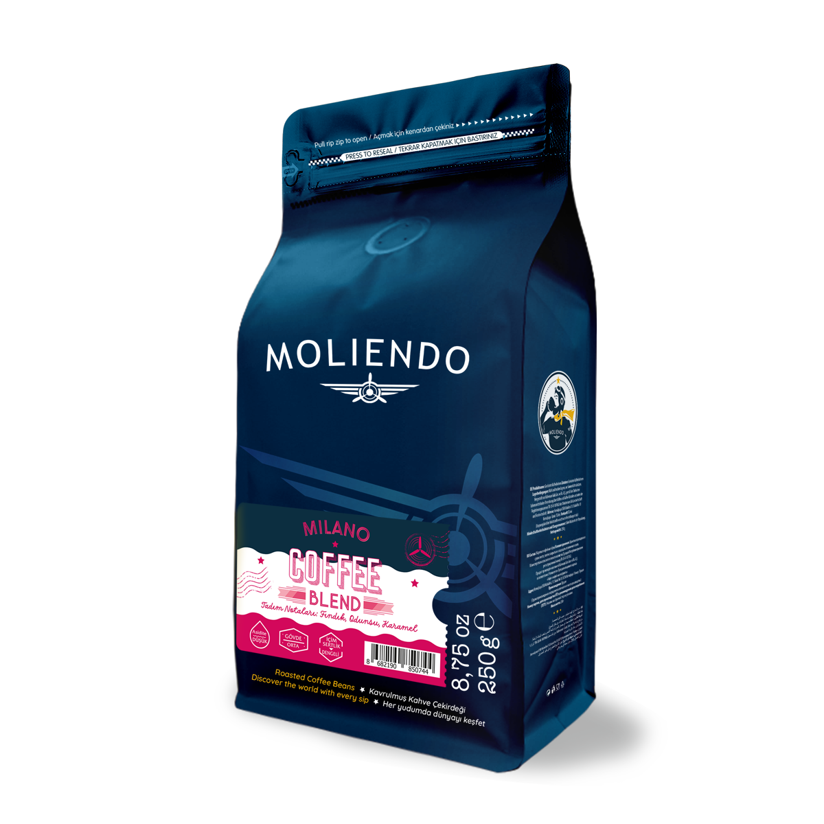 Moliendo Milano Coffee Blend 250 gr.