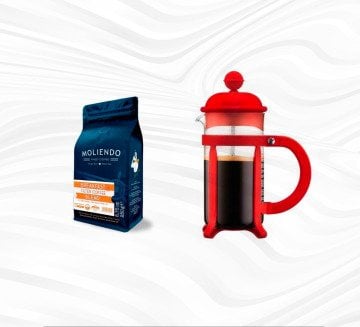 Bodum French Press ve Moliendo Breakfast Blend Avantaj Paketi