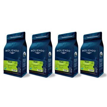 Moliendo Brasil Fazenda Yellow Bourbon Yöresel Kahve 4 X 250 gr.